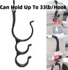 Picture of iSaddle Car Seat Headrest Hook - Universal Durable Automotive Seat Back Organizers/w 3 Hooks Vehicle Storage Hanger for Purse Handbag Coat Grocery Fishing Rod Umbrella Holder (2 PCS)