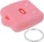 Picture of iSaddle for Ford 3 Buttons Key Fob Silicone Case - Keyless Entry Remote Control Car Key Fob Protector for Ford E150 E250 E350 F150 F250 F350 Escape Explorer Focus Fusion Lincoln Mercury Mazda (Pink)