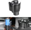 Picture of iSaddle 2 in 1 Car Cup Holder Expander Adapter with Adjustable Base & Cup Holder Coaster - Automotive Interior Accessories Phone Holder Soda Coffee Mug Beverage 17oz 18oz Water Bottle Cup Holder