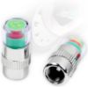 Picture of iSaddle 36 PSI 2.4 Bar Car Tire Pressure Monitoring Valve Cap Sensor Indicator 3 Color Eye Alert 4Pcs