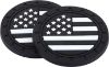 Picture of iSaddle Black American Flag US Flag Car Cup Holders Insert Coaster Automotive Interior Accessories - Vehicle Coaster 5mm Thick Silicone Anti Slip Cup Mat for All Cars Boats (2.75" Diameter, 2PCS)