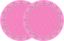Picture of iSaddle Bling Car Cup Holder Insert Coaster for Women's Auto Interior Accessories & Crystal Rhinestone Ring for Engine Ignition Button - Glitter Shining Girl's Vehicle Decoration(2.75" Diameter/Pink)