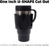 Picture of iSaddle Large Car Cup Holder Adapter Compatible with Hydro Flask 32oz 40oz 50/50 Flask, Yeti 24/30/36oz, Nalgene 32oz Coffee Mugs - Car Interior Accessory Big Bottles Car Cup Holder (Up to 3.8 Inches)