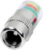 Picture of iSaddle New Car Tire Pressure Monitor Valve Cap w/Sensor Indicator 3 Color Eye Alert 4Pcs