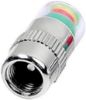 Picture of iSaddle New Car Tire Pressure Monitor Valve Cap w/Sensor Indicator 3 Color Eye Alert 4Pcs