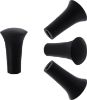 Picture of iSaddle Rubber Cap for X-Grip Mount Holder Compatible with RAM Bicycle Motorcycle Phone Holder Stand - Non-Slip Phone Mount Bracket Cap Replacement for X-Grip Rubber Cap RAP-UN-CAP-4U (4PCS Black)