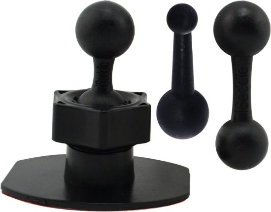 Picture of iSaddle CH370 3M Adhesive Sticky Mount Holder for All Garmin Nuvi GPS Navigator - Car Dashboard/Desk Mount Holder with Exclusive 17mm Ball Connection