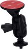 Picture of iSaddle CH01C 1/4" Thread Camera Mount Holder Mini Adhesive 16mm Base - Dash Cam Permanent Tripod Windshield/Dashboard Mount Holder Fit Sony/Ricoh/HP/GoPro/Oculus(M4 M6 Screw Join Ball Included)