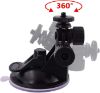 Picture of iSaddle CH-104 1/4"-20 Thread Universal Mini Camera Suction Mount Tripod Holder Dash Cam Mount Holder