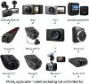 Picture of iSaddle Dash Cam Sun Visor Mount Holder/w Various Joints for Yi/Rexing/Falcon/Z-Edge/Old Shark/VANTRUE/Rove/AUKEY/APEMAN/KDLINKS/WheelWitness/Transcend/TaoTronics (99% On-Dash Cameras Suitable)