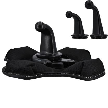 Picture of Friction Mount for Garmin GPS Vehicle Truck RV Navigator Portable NonSkid Beanbag Dashboard Mount Holder for Garmin Drivesmart Nuvi Drive Dezl Zumo Driveassist DriveLuxe StreetPilot 17mm&22mm